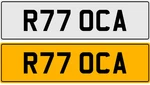 R77 Roca Private Number Plate Uk Cherished Reg Rocket Double. Fixed Price $598.78.