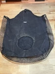 Tough 1 Nylon Tote Hay Bag Black Heavy Duty Double Ring Style. Fixed Price $12.50.