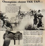 1968 Tex Tan Horse Western Saddles Advertisement Ernest Forsberg Robertson DWP9C. Fixed Price $22.49.