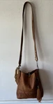 Fringe Hill Saddle Brown Leather Crossbody Bag Boho Western Tassel Hippie. Fixed Price $89.88.