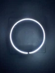 16"X16" Ring Circle Round White Moon Flex Led Neon Sign Light Lamp Bar Garage. Fixed Price $157.99.