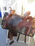 15'' Fqh Bars #425 Dakota Saddlery Western Bear Trap Barrel. Fixed Price $499.00.