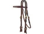 Royal King Headstall Leather Browband Quick Change Ends Brown 42-1886. Fixed Price $47.83.