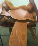 Tex Tan By Yoakum Hereford Brand Western Leather Saddle. Fixed Price $879.95.