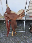 15" Circle Y Flex 2 Barrel Saddle. Fixed Price $1300.00.