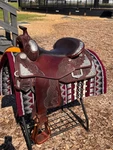 Jim Taylor Custom Reining Show Saddle. Fixed Price $8000.00.