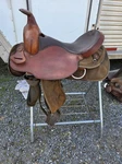 16" Fabtron Western Saddle. Fixed Price $375.00.