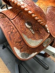 15 Billy Cook Maker Usa Genuine Sulphur, Show Saddle, Bridle & Breastplate. Fixed Price $3200.00.