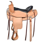 62HS Hilason Western Draft Horse Wide Gullet Trail American Leather Saddle. Fixed Price $749.95.