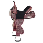 68CH Child Treeless Horse Saddle Western American Leather Barrel Hilason. Fixed Price $599.95.
