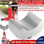 For 12-TON Bottle Jack 3" 4" Axle Shaft Tubes Adapter Lifting Saddle. Fixed Price $32.49.
