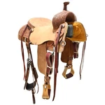 New! 16" Hud Roberts Signature Series Ranch Cutting Saddle Code: HR16SSRC14FLBB. Fixed Price $3225.00.
