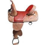72HS Hilason Western Horse Treeless Trail Barrel Racing American Leather Saddle. Fixed Price $749.95.