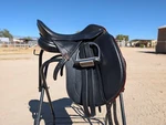 Schleese Dressage Saddle - Heike Kemmer 17IN Black. Fixed Price $4500.00.