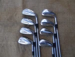 Spalding Greg Norman Stainless Blades 3-PW Iron Set Steel Medium. Fixed Price $169.95.