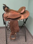 15" Santa Fe Barrel Saddle. Fixed Price $250.00.