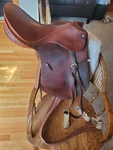 G. Passier & Sohn 18" English Saddle Ps-baum Flexible Tree Made In Germany Set. Fixed Price $475.00.