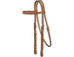 Royal King Headstall Braided Leather Browband Adjustable 42-1255. Fixed Price $59.83.