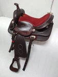 Synthetic Western Barrel Racing Beautiful Designer Horse Saddle.. Fixed Price $318.49.