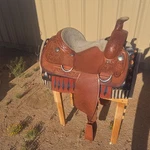 15.5 Dale Fredricks Roping Saddle. Fixed Price $1500.00.