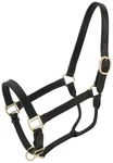 Tough 1 Royal King Leather Stable Halter, Black. Fixed Price $57.99.