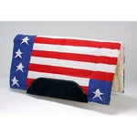 TOUGH1 Stars And Stripes Saddle Pad 32 X Brn. Fixed Price $58.75.