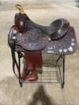 Circle Youth Saddle 15" Seat. Used - Good Condition.. Fixed Price $600.00.