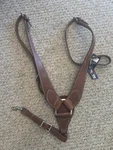 Synergy By Weaver Equine Leather Pulling Breast Collar Russet Horse Harness New. Fixed Price $139.99.