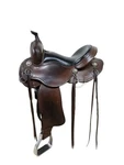 2-1274 14 Inch Used Cashel Western Trail Saddle 7.5 Wide Tree. Fixed Price $2613.00.