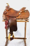 Reining/ranch Western Saddle Fqhb 16 Inch Seat Made Cleburne, Texas. Fixed Price $1295.00.