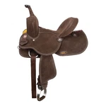 Jolene Barrel Style Saddle Chocolate Rough Out Full Qh Bars 12" New. Fixed Price $234.00.
