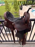 Double J Barrel Saddle (pozzi Pro Flex Srs, Wide Fit). Fixed Price $2700.00.