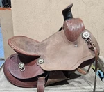 Double Saddles 7133 16" Western Barrel Racing. Fixed Price $274.99.
