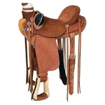 16 Hilason Western Horse Wade Ranch Roping Genuine Leather Saddle Brown. Fixed Price $395.95.