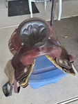 Lady Fabtron Supreme Saddle Size 16, Barely Used, Model 7954 Fqh, Extra Padding. Fixed Price $900.00.