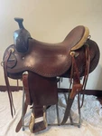 Martin Saddlery 17" Western, Ranching, Roping. Fixed Price $3850.00.