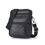 Men's Genuine Leather Crossbody Bag High Quality Zipper Pocket Retro Business. Fixed Price $18.46.