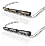 Roof + 17" Night Blazer Dual Row Led Bars X3 For Western Star 5700XE Tapered. Fixed Price $1392.28.
