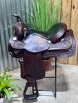 16" Circle Y Western Trail Saddle Medium Tree / Sqhb Padded Seat Clean!!. Fixed Price $765.00.