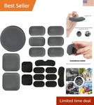 Cycle-friendly Helmet Accessory Set 9 Foam Pads & Removable Hook Circles. Fixed Price $17.99.