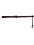 Circle Y Cinch Floral Tooled Flank Single Loop 1/2" Chocolate 0808. Fixed Price $129.99.