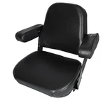 Seat Assembly - Mechanical Suspension Vinyl Black Fits Case International. Fixed Price $850.99.