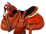 Western Cowgirl Saddle Trail Horse 16 15 Barrel Racing Pleasure Leather Tack Set. Fixed Price $399.70.