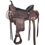 Western Horse Saddle American Leather Treeless Trail Pleasure Hilason. Fixed Price $749.95.