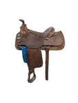 14.5 Inch Used Crates Mike Beers Western Roping Saddle 991-10521. Fixed Price $1939.98.