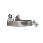 Professional's Choice Equisential Short Shank Spurs With 6-POINT Rosebud Rowel. Fixed Price $101.39.