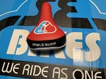 New Racing Bikes Mike Buff Pk Fat Ripper Original Bmx Flyer Seat Saddle. Fixed Price $249.99.