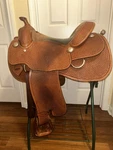 Mike Corcoran Western Saddle 15.5 Seat. Great For Dressage!. Fixed Price $2550.00.