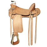 96BH Western Horse Wade Saddle American Leather Ranch Roping Tan. Fixed Price $749.95.