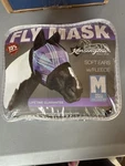 Kensington Fly Mask With Fleece Trim And Soft Ears Medium/merlot. Fixed Price $25.00.